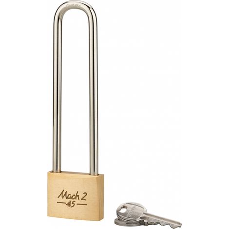 Cadenas à clé Mach 2, 45mm, anse haute, 2 clés - THIRARD (1/2)