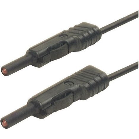 Hirschmann Test & Measurement MLB 50/1 V sw Messleitung Lamellenstecker 4 mm Lamellenstecker 4 mm 0. (1/3)