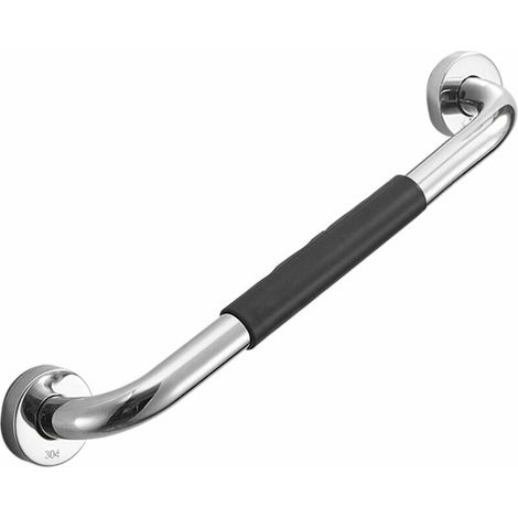 Green Mobility-Barre D'Appui De Salle De Bain, Barre De Sécurité En Caoutchouc Antidérapant En Acier 304 Inoxydable, 33cm 33cm (1/5)