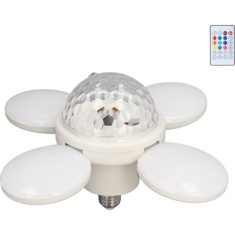 RGBW-LED-Licht, Dimmfunktion, Synchronisierung, Farbwechsel, einstellbares Bedienfeld, Fernbedienung, Musikwiedergabe, 85–265 V (1/5)