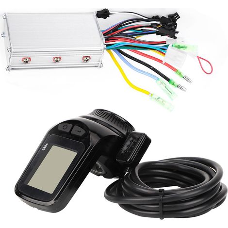 Contrôleur Sans Balais pour Vélo et Scooter Électrique, Affichage LCD 48V avec Cadran (1/5)