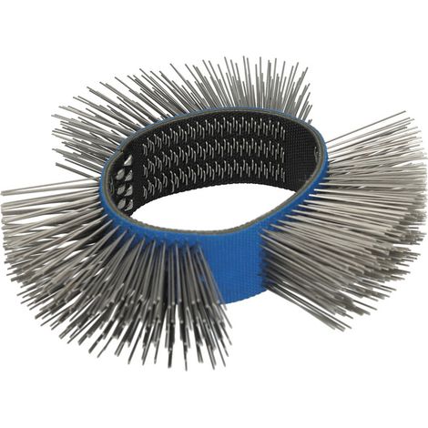 KS Tools - Disque-brosse métallique pour finitions Ø 110 mm - 515.5434