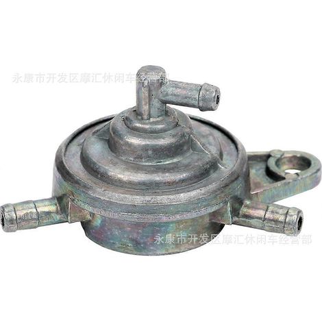 Pompe à carburant à assistance électrique pour quad, buggy de plage et moto à quatre roues GY6 50-150CC, avec interrupteur de carburant et raccord en T pour réservoir de carburant (réf. szrh21). (1/5)