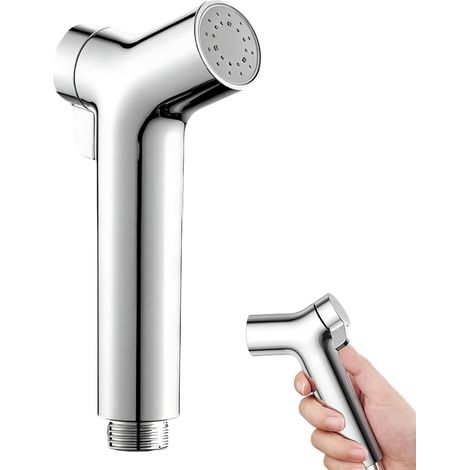 Pulvérisateur de bidet pour WC/douche/bidet à main réglable en ABS pour animaux de compagnie/salle de bain et douchette (1 pièce) (1/5)