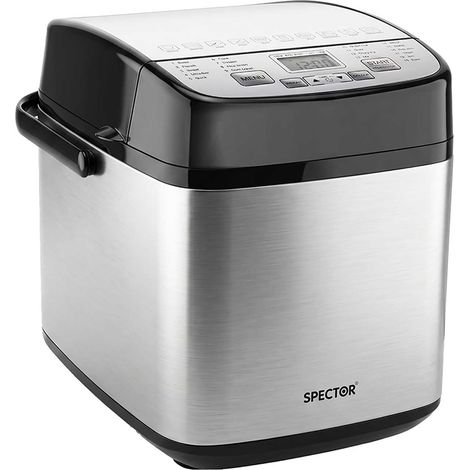 Spector Bread Maker 19 In 1 Compact Machine 15H Timer 1.5Lb for Home Baking (1/5)