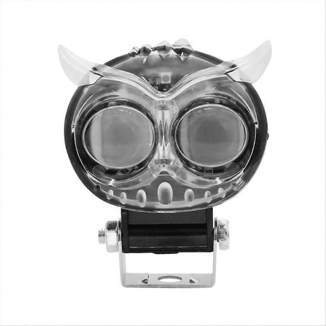 Projecteur LED à lumière colorée, feu antibrouillard auxiliaire pour moto/voiture (1/5)