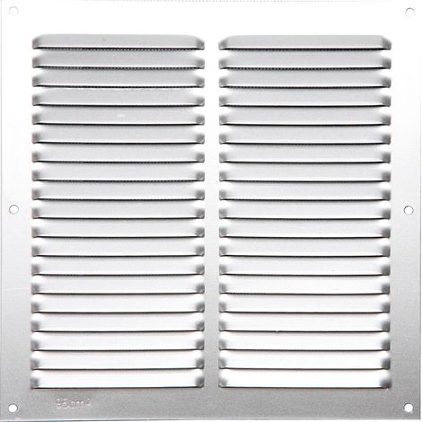 Grilles d'aération naturelle aluminium - Brochable 300x300