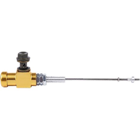 Motorcycle Hydraulic Clutch Rod Brake Pump M10x1.25mm gold-- (1/5)