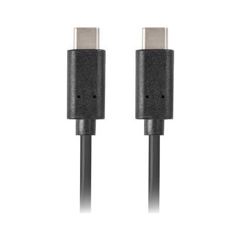 Lanberg CA-CMCM-10CU-0018-BK cable USB 1,8 m USB 2.0 USB C Negro (1/2)