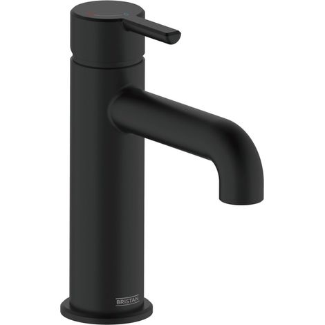 Bristan Altum Basin Mixer Tap Deck Mounted - Black