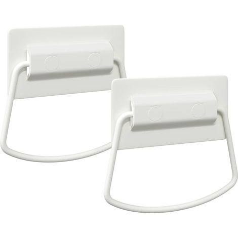 Cabinet Handles 2 pcs White 85 x 45 mm Metal vidaXL