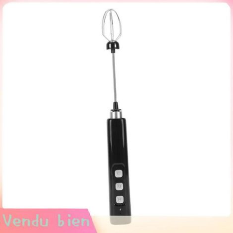 Garosa Baguette de mousseur à lait Mousseur à Lait Rechargeable USB, Fouet électrique Portatif avec Tête en Acier table agitateur (1/4)