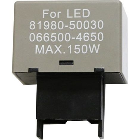 Relais CF18 81980-50030 06650-4650 LM449 Clignotant LED 12V Flasher Moto Voiture 12V 150W (1/5)