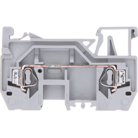 Conector de barra colectora de 2 hilos, 2,5 mm², gris, 280-901