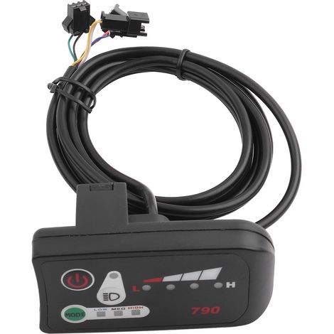 Tableau de commande LED étanche pour vélo électrique et trottinette (24V) pièce de rechange DIY (1/5)