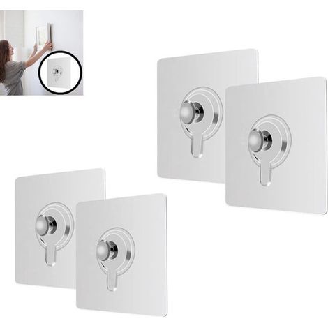 pezzi, ganci adesivi, gancio, ganci autoadesivi per foto, ganci resistenti, set di chiodi adesivi, ganci trasparenti, chiodi autoadesivi, gancio per asciugamani (1/5)