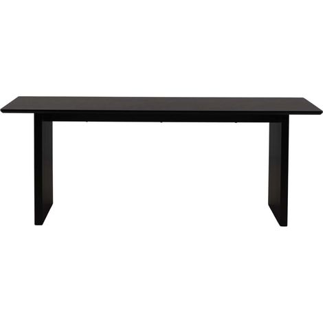 Vail table de salle à manger 100x200cm noir. (1/5)