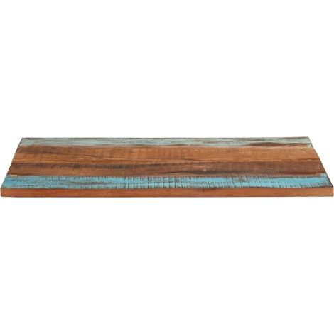 Dessus de table  Dessus de bureau  Plateau de table rectangulaire 70x90 cm 25-27 mm Bois récupéré