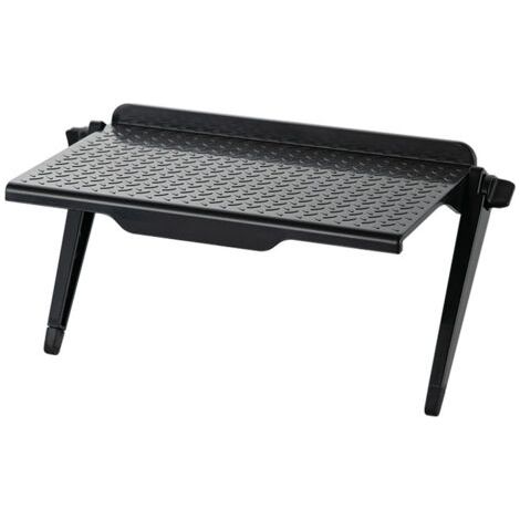 QORVA-Étagère Supérieure de l'Écran Étagère Supérieure TV Moniteur Pliable Support Moniteur Tablette Supérieure Stockage Réglable Dessus d'écran Support de Dordinateur pour TV Box Routeur