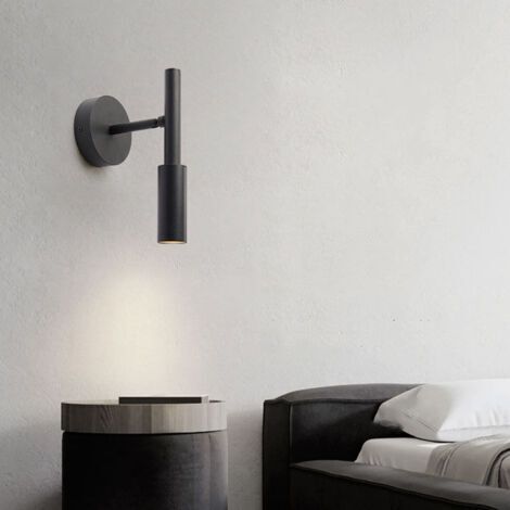 Applique LED, lampe de lecture de chevet, spot orientable (1/4)