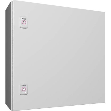 ARMOIRE DE COMMANDE RITTAL AX 1050.000 1050000 500 X 500 X 210 TÔLE DACIER GRIS CLAIR (RAL 7035) 1 PC(S) (1/2)