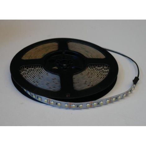 Ruban bandeau LED 9.6W/m souple 6000K longueur 5m (48W) alim 12V (non incl) IP20 Trajectoire (1/2)