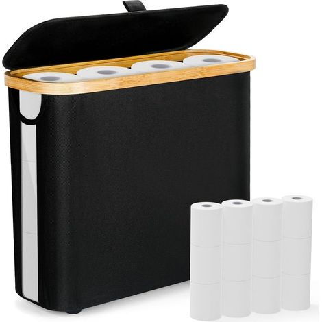 Support Papier Toilette,Rangement Papier Toilette Meuble Toilettes WC Rangement (1/5)