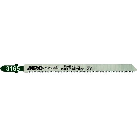 Lame de scie sauteuse MPS 3165 avec 17 dents TPI et conception extra-longue pour des coupes précises