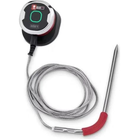 Termometro timer iGrill Mini – Compatibile con barbecue Weber – Monitoraggio temperatura via app – Sonda resistente al calore fino a 380°C (1/2)