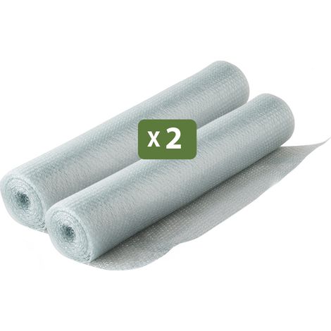 Pack And Move - Lot 2 Films À Bulle Recyclés - 0,5 X 5 M - Déménagement, Expédition Et Protection - Papier Bulle De Qualité (1/5)