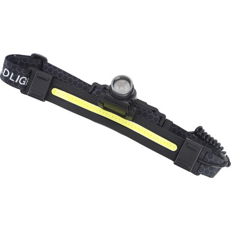 Ultrahelle, wiederaufladbare, wasserdichte LED-Stirnlampe mit Bewegungsmelder für den Einsatz im Freien, Angeln und Laufen. (1/5)