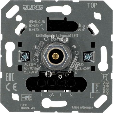Jung LED-Drehdimmer Universal 1731 DD