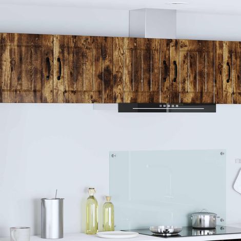 Teenpull – Wandschrank LUCCA 2 Stk. Geräucherte Eiche Holzwerkstoff (1/5)