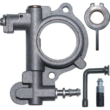 Kit de pompe à huile, pignon sans fin, filtre à huile et ligne pour tronçonneuse Stihl MS260 024 026 MS 240 260 (Nouvelle version) 1121 007 1043 (1/5)