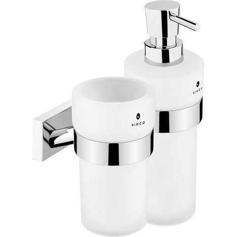 Nimco Keira distributeur mural et porte-verre KE 2205831W-T-26 (1/2)