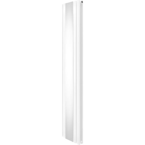 Oval Mirror Radiator - 1800mm x 380mm - White (1/5)