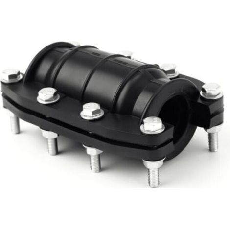 Schlauchschelle zur Rohrreparatur, Schlauchschelle für Auspuffrohre mit 25 mm Durchmesser, geeignet für Kunststoff- und Metallrohre mit 24–26 mm Durchmesser (1/4)