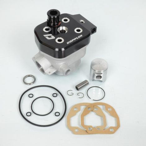 Kit haut moteur Doppler ER1 alu mono segment pour mobylette MBK (1/5)