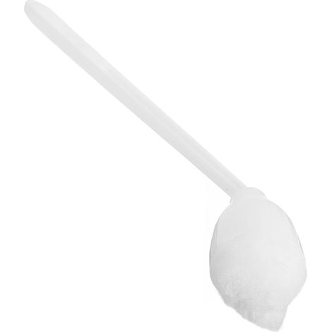 Brosse WC coton blanc long manche, pour cuvette et céramique (1/5)