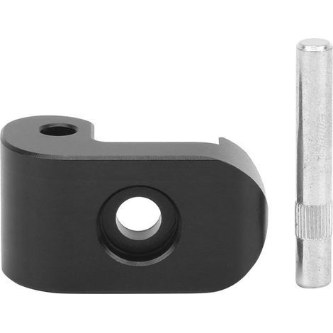 Klappbarer Befestigungsstift mit formstabilem Haken für XIAOMI M365/PRO Elektroroller (schwarz) (1/5)