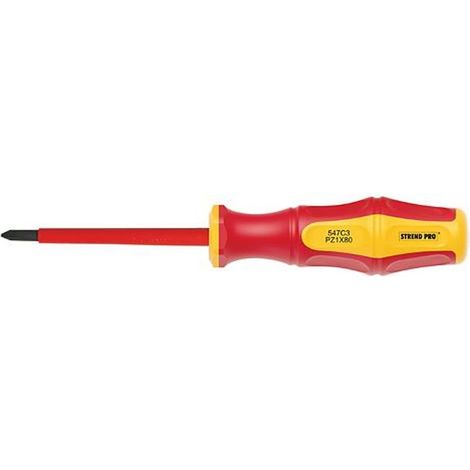 Schraubendreher Strend Pro CX547B, VDE PH 0x60 mm, Phillips, Elektriker