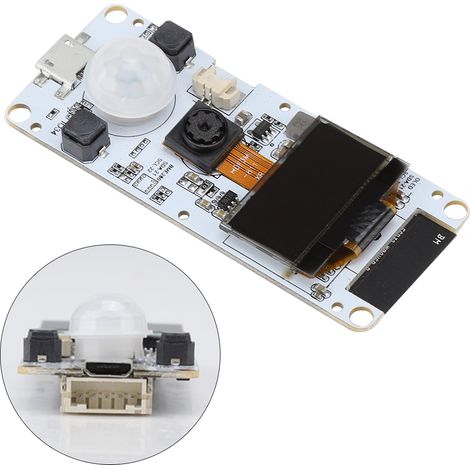 Module Caméra OV2640 2MP avec Écran OLED, Bluetooth WiFi pour Arduino et ESP32