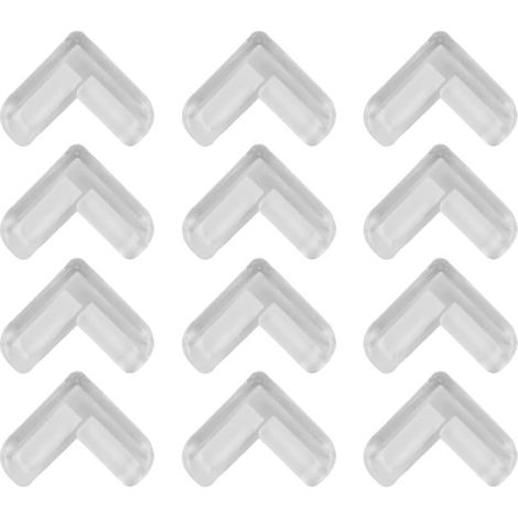 Lot de 12 protège-coins meubles sécurité pour bébé en PVC (1/5)