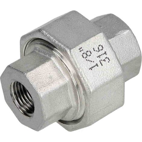 Raccord inox union a visser FF1/4