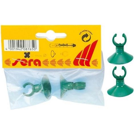 Ventosas acuario sera 12mm pack 2 duraderas aptas terrarios (1/3)