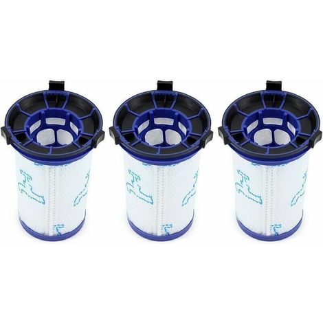 Lot de 3 Filtre de remplacement pour Rowenta Air Force 360 / X-Pert Essential 260 Aspirateur sans fil RH9037 RH9038 RH9039 RH9051 RH9057 RH9079 RH9081 RH9086 (Alternative au ZR009001) (1/4)