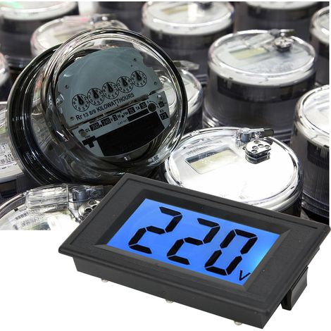 YB5135D LCD-Zweidraht-Digitalvoltmeter mit Wechselspannungsanzeige, Messbereich AC 80–500 V (1/5)