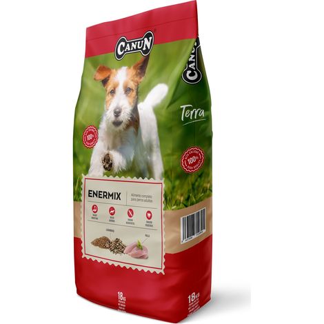 Canun Terra Enermix 18 kg Futter für erwachsene Hunde im Training