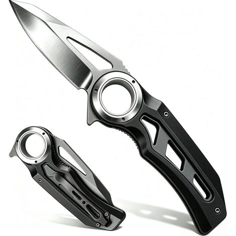 Klappmesser mit 8Cr13MoV Klinge, 7,87 Zoll EDC Allzweckmesser mit Clip