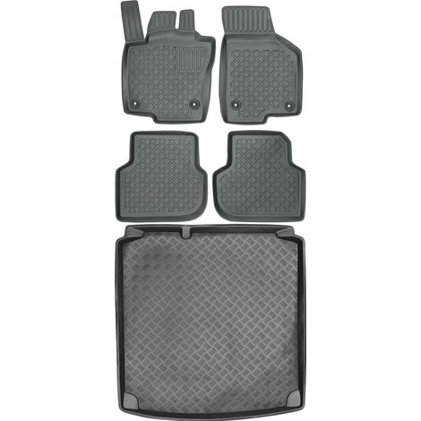 Juego de alfombrillas para coche y maletero para Volkswagen Jetta VI Sedán (2011-2018). (1/5)